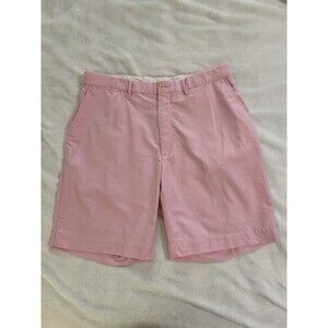 Polo Ralph Lauren Chino Shorts Mens Size 36 Pink Flat Front 100% Cotton Classic